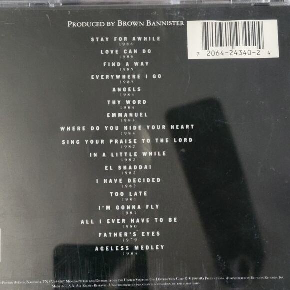 Amy Grant CD Lot of 4: The Collection, Music of the Spirit, Behind the Eyes VG+ - Picture 5 of 11